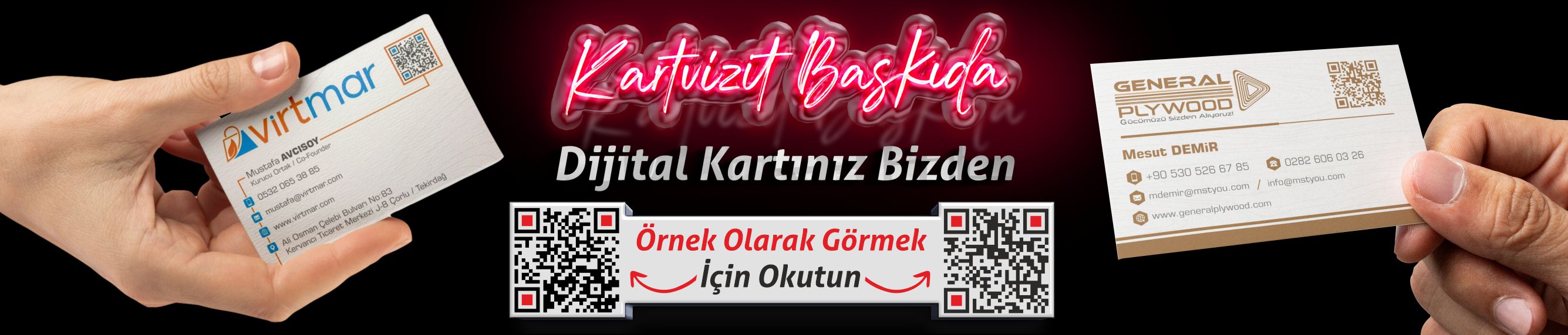 Çorlu Dijital Kartvizit Baskı