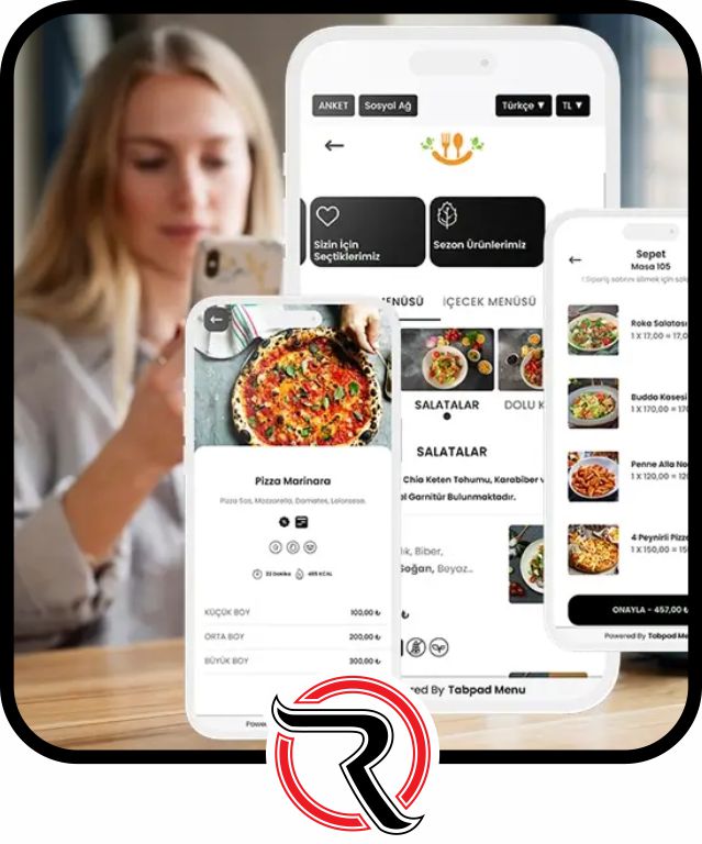 Karekod Qr Menü Tasarım ve Yazılımı